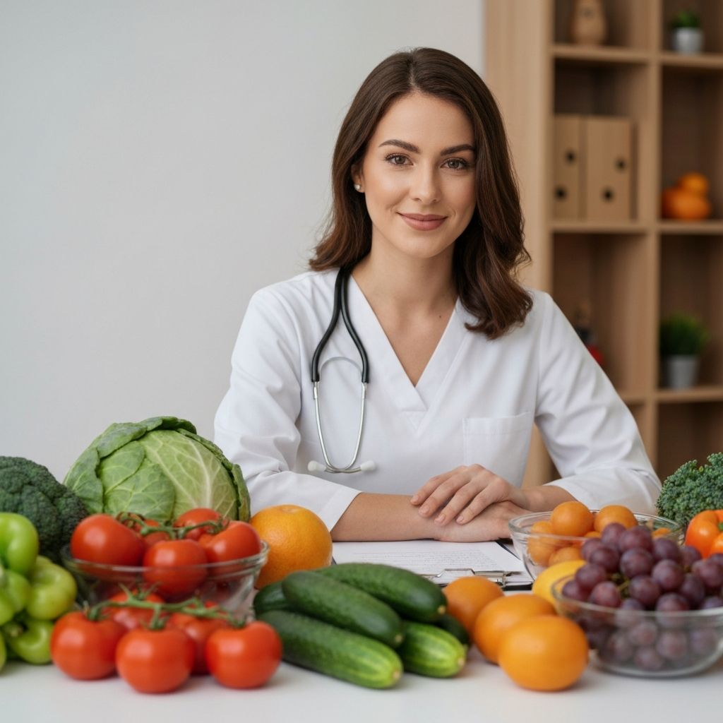 Fresh vegetables and fruits for healthy nutrition